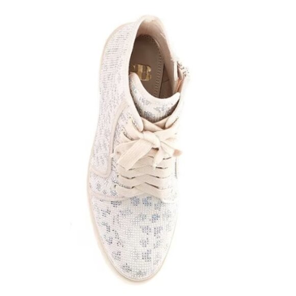 NEW GB Gianni Bini Bright Side Cheetah Rhinestone Lug Sole Platform Comb… - Picture 5 of 5